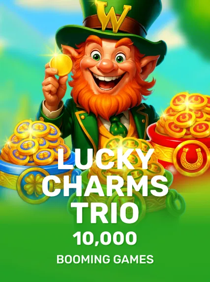 Lucky Charms Trio 10,000 game tile